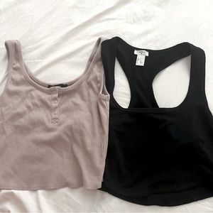 Cropped tank top bundle